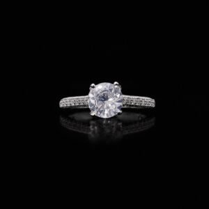 Classic Solitaire 925 Silver Ring
